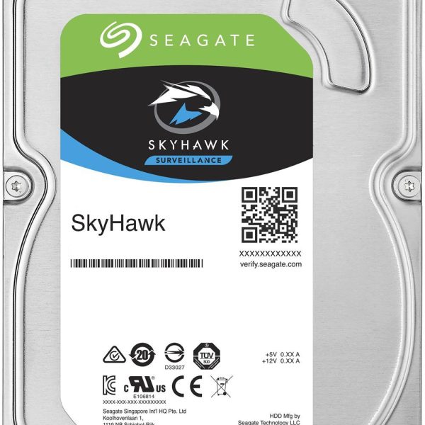 Жорсткий диск Seagate 3.5" SATA 3.0 2TB 5900 256MB SkyHawk ST2000VX015