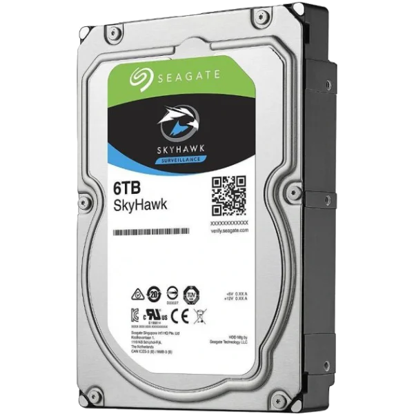 Жорсткий диск Seagate SkyHawk HDD 6TB 5400rpm 256MB ST6000VX001
