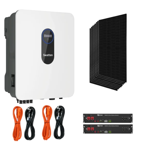 Автономна система живлення 1 фаза 2.4 кВт 4.8 кВт•год СП 3,1 кВт SWATTEN + Dyness