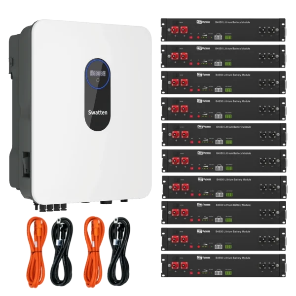 Система безперебійного живлення 1 фаза 6кВт 24кВт•год SWATTEN + Dyness