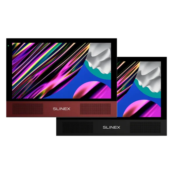 Відеодомофон Slinex Sonik 10 10"дюймов черный/красный