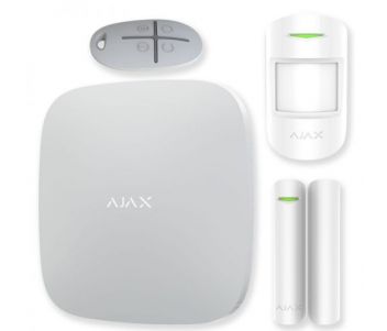 Комплект бездротової сигналізації Ajax HubKit Plus (white)