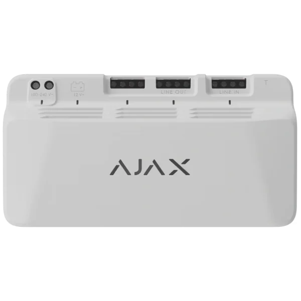 Блок живлення для роботи лінії Fibra Ajax LineSupply (45W) Fibra ASP white