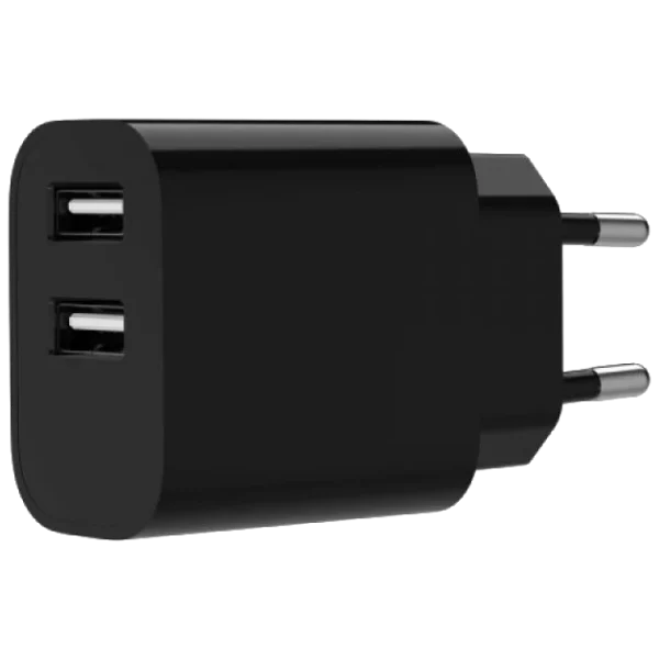 Мережевий зарядний пристрій Gembird TA-UC-2A12-01-BK USB-A 5V/2.4A 12W