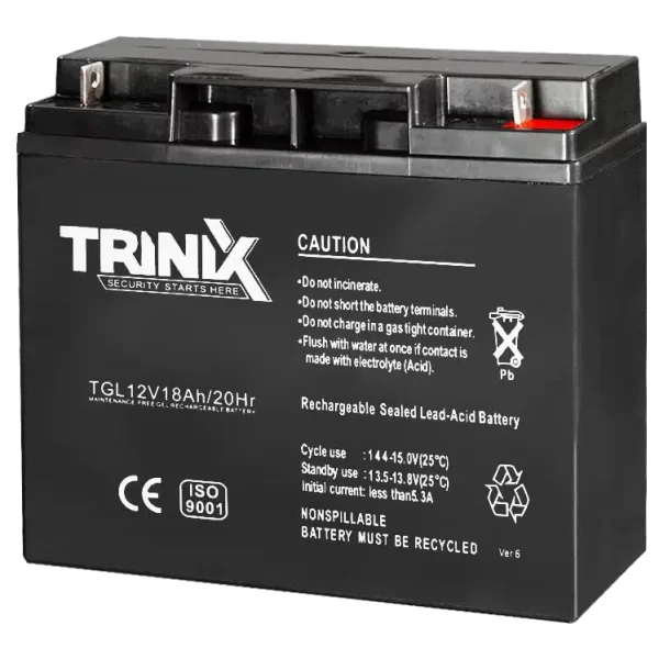 Акумуляторна батарея TRINIX GEL 12V 18Ah