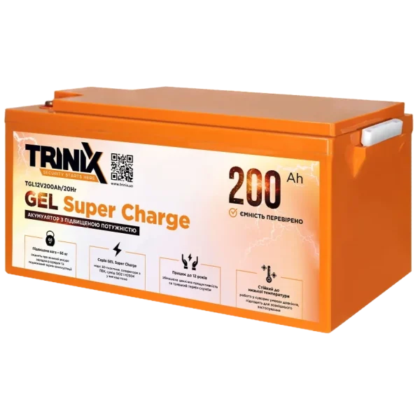 Акумуляторна батарея TRINIX 200 Ah 12V