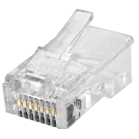 Конектор (100 шт/уп.) Q100, Box Tyco RJ-45 8P8C UTP Cat-5 (TCRJ45-UTP)