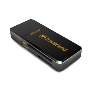 Зчитувач Transcend USB 3 1 Gen 1 microSD/SD Black