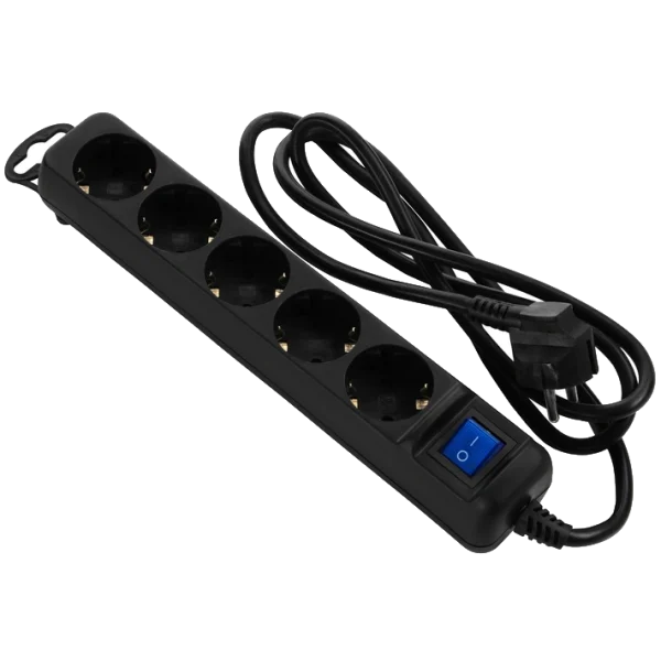 Подовжувач мережевий 5хТип F 16A 5м 2E