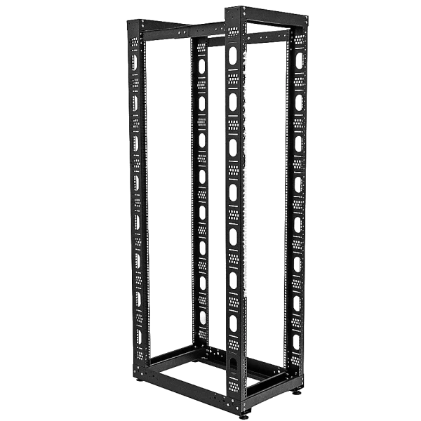 Стійка подвійна чорна 24U (UA-OF24-D-BK)