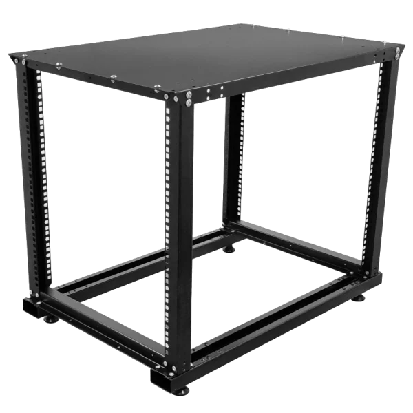 Стійка подвійна з дахом 12U 750мм