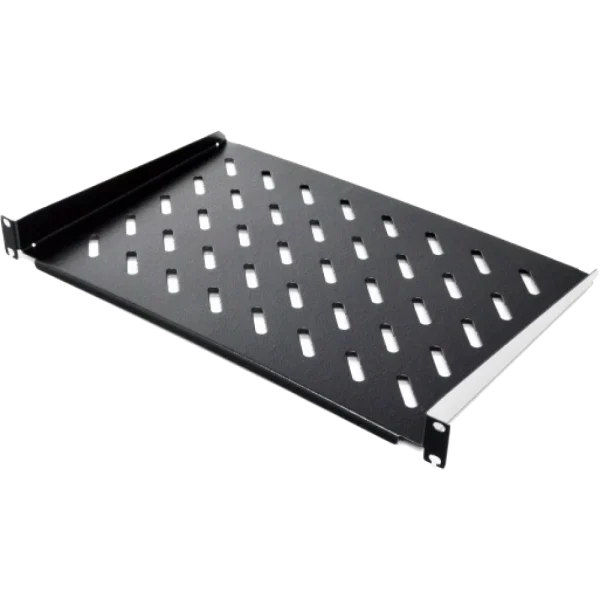 Полиця консольна чорна CMS 19" 1U 300мм