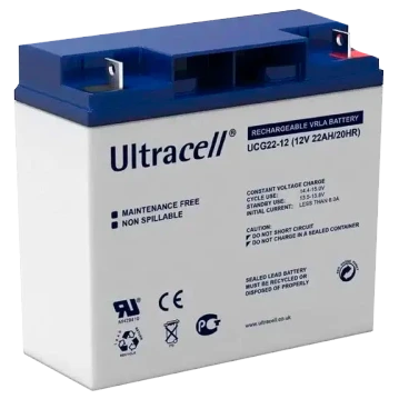 Акумуляторна батарея Ultracell UCG20-12 GEL 12V 20 Ah
