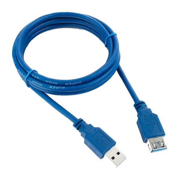 Подовжувач USB 3.0 AM/AF 1.5m Blue Q200