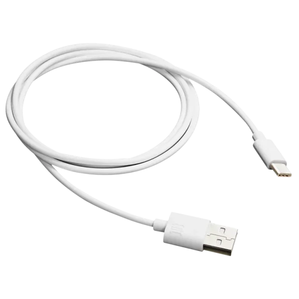 Кабель Canyon UC-1W white (USB Type C - USB 2.0) 1м