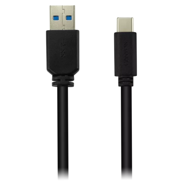 Кабель Canyon UC-4B black (USB-C — USB 3.0) 1.5м