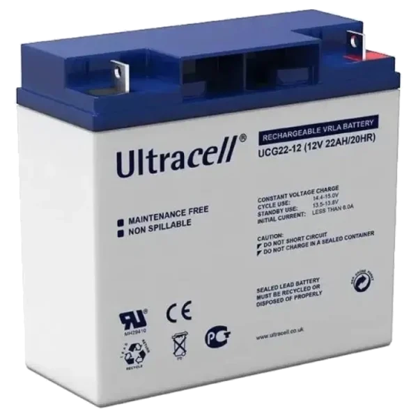 Акумуляторна батарея Ultracell UCG22-12 12V/22Ah