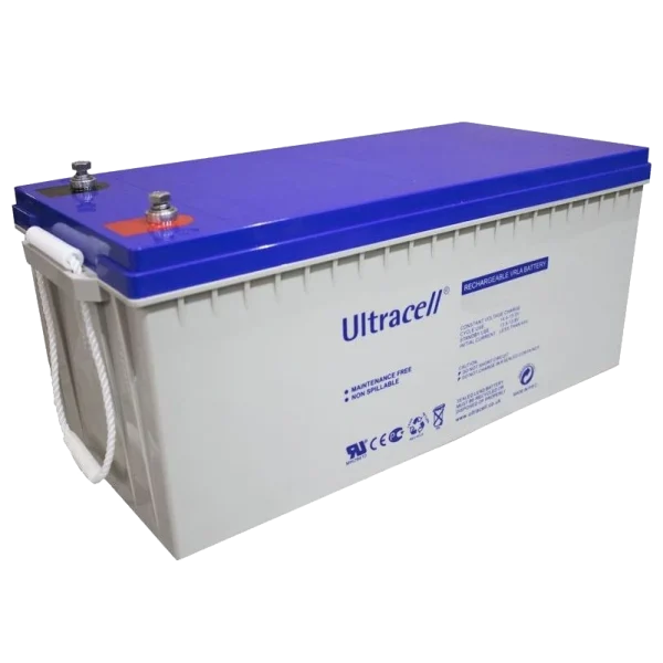 Свинцево-кислотна акумуляторна батарея Ultracell UCG200-12 12В 200А•ч гелевая