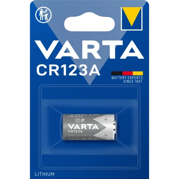 Батарейка CR123A VARTA BLI 1 LITHIUM