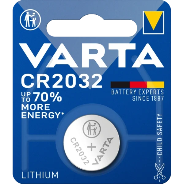 Батарейка CR2032 VARTA BLI 1 LITHIUM