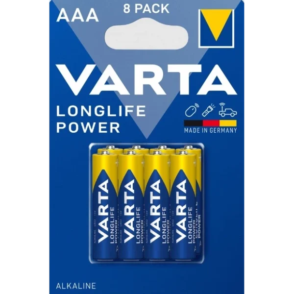 Батарейка VARTA LONGLIFE POWER AAA BLI 8 шт