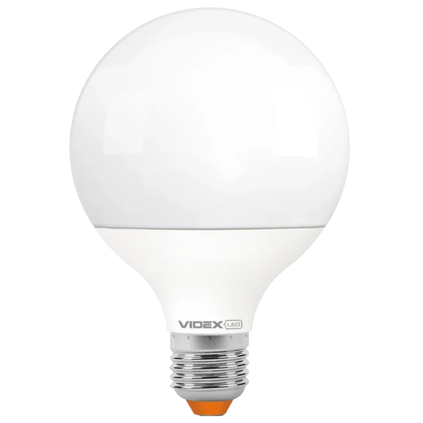 LED лампа VIDEX G95e 15W E27 4100K 220V