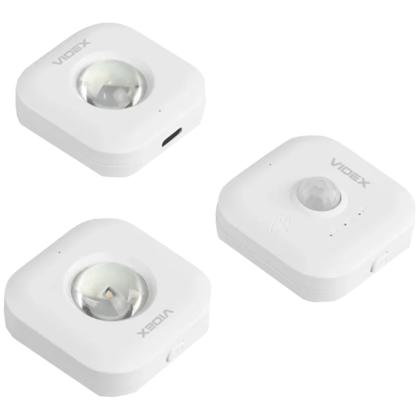 Набір LED світильників акумуляторних з датчиком руху VIDEX VL-NL075-21 35Lm 3000K-6500K