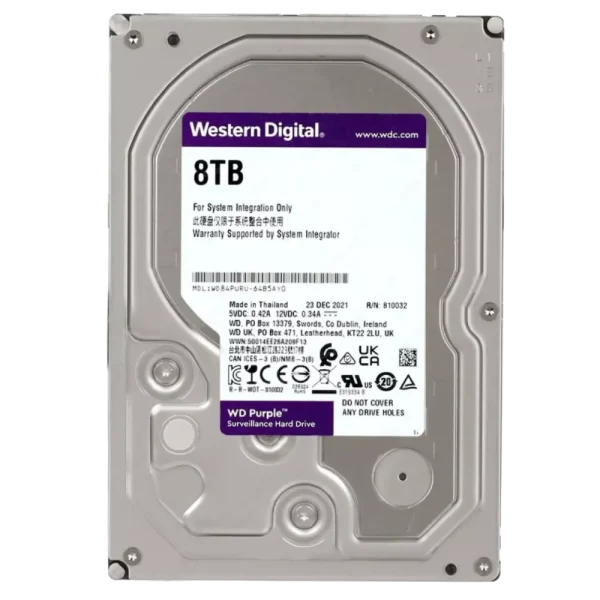 жорсткий диск Western Digital WD Purple Surveillance WD83PURU