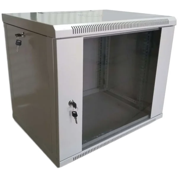 Шафа 9U 600x500х507 мм Hypernet настінна розбірна WMNC-500-9U-FLAT