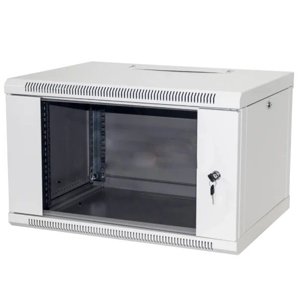 Шафа комутаційна настінна 6U 600x600 розбірна Hypernet WMNC66-6U-FLAT