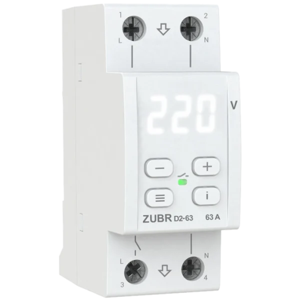 Реле напруги ZUBR D2-63