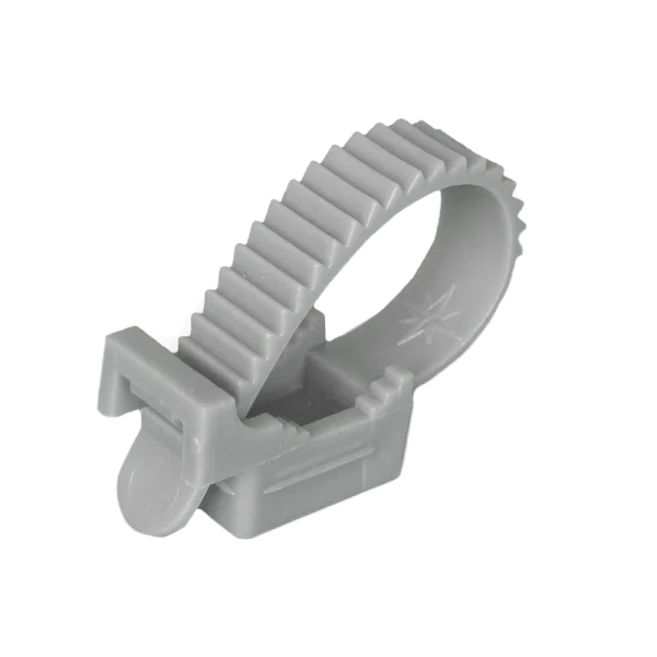 Кріплення ремінцеве сіре (100шт) Ziplex КР-25