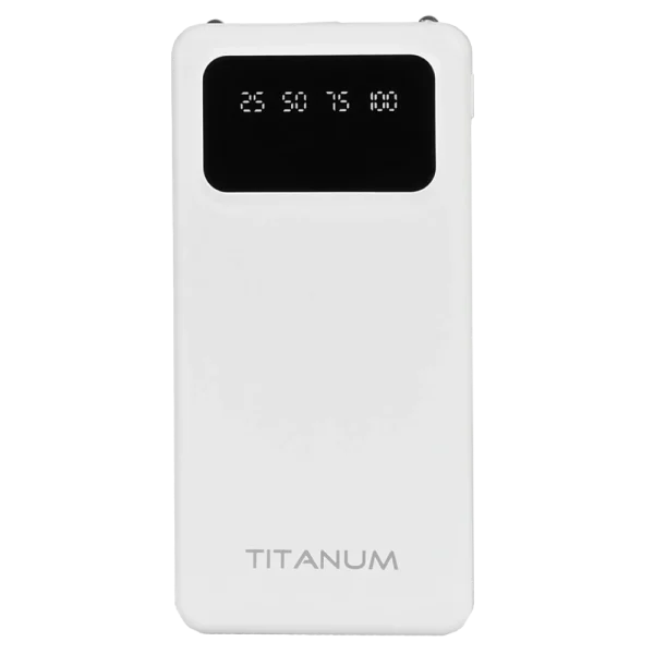 Повербанк TITANUM OL21 White 10000mAh