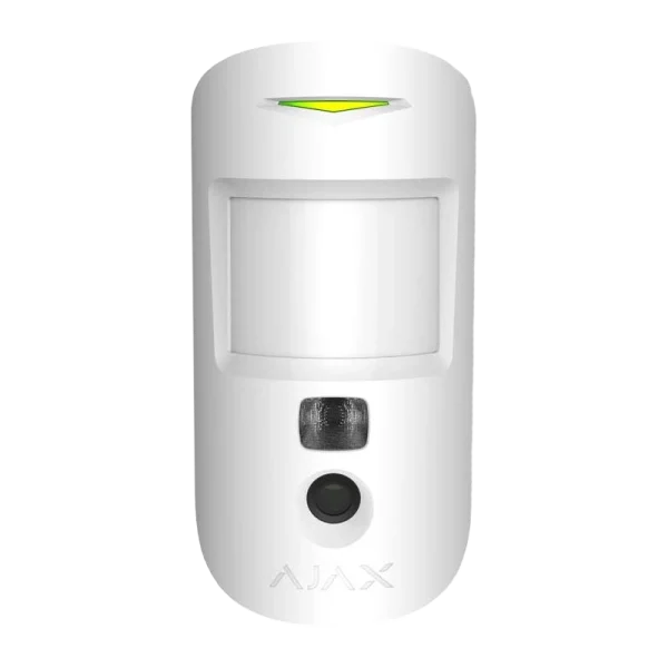 Бездротовий сповіщувач руху з камерою Ajax MotionCam HDR (PhOD) Jeweller white
