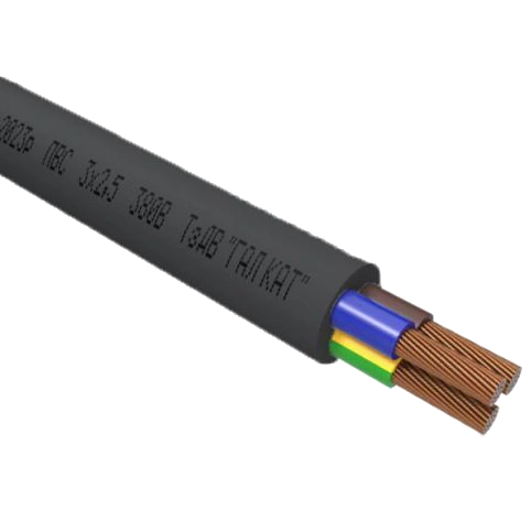 Провід GalKat ПВСнг-нд(LS) 3*0.75 (100м)