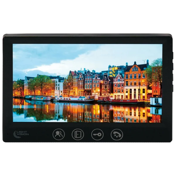 Відеодомофон Light Vision AMSTERDAM FHD BLACK