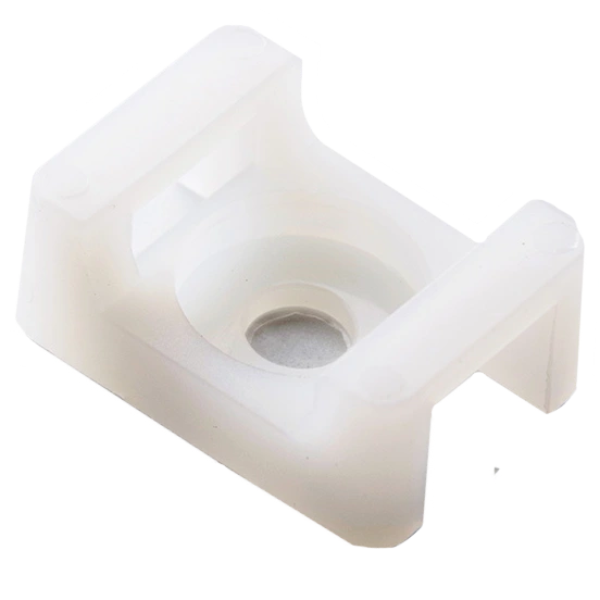 Майданчик Майданчик для кабельної стяжки до 5 мм з отвором (пач. 100 шт.) APRO 15х10х7 мм