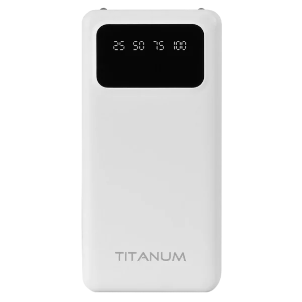 Повербанк TITANUM OL03 White 30000mAh