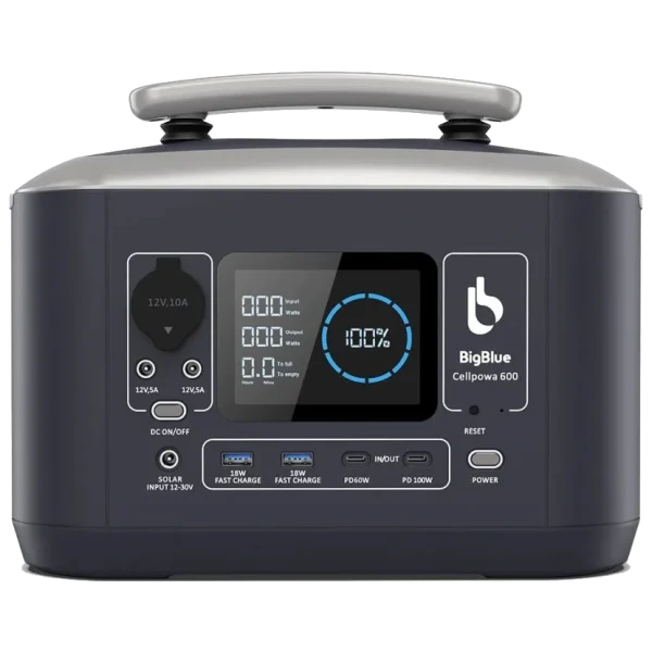 Портативне джерело живлення BigBlue CP600 600Вт 537.6 Вт•ч