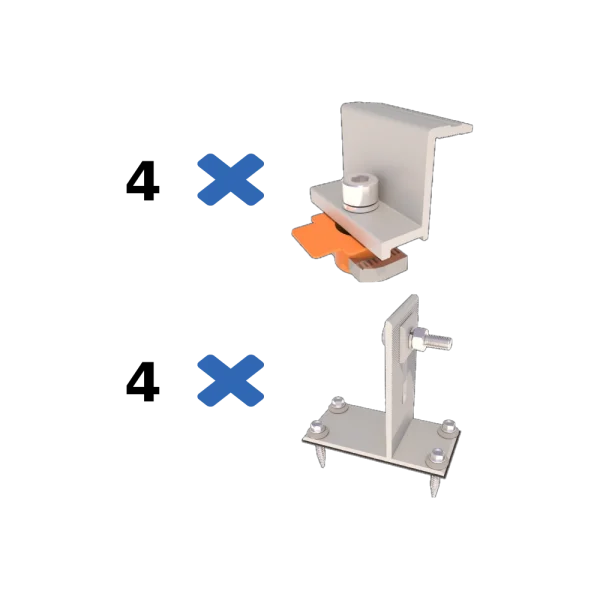 Комплект кріплень Kripter Bitum I к битумной черепице