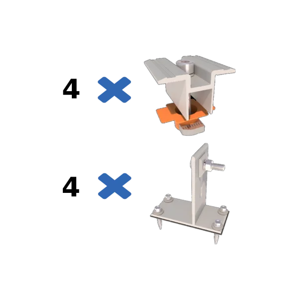 Комплект кріплень до бітумної черепиці Bitum V