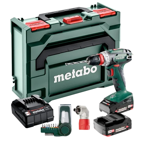 Акумуляторний дриль-шуруповерт Metabo BS 18 Quick Set (602217870)