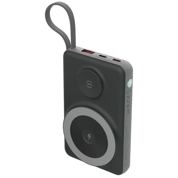 Повербанк Choetech B695 10 000мА•ч Black с магнитной зарядкой