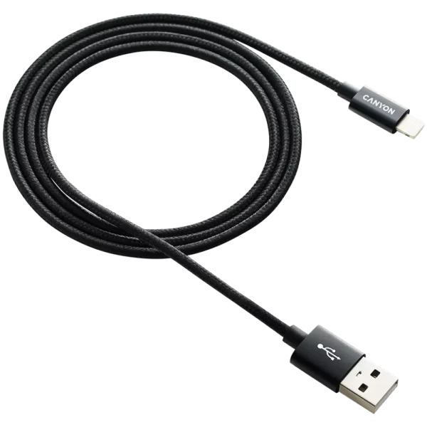 Кабель Lightning 8-pin - USB 1м CANYON CFI-3