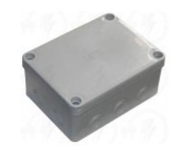 Коробка розподільна COURBI 190x140x70 серая