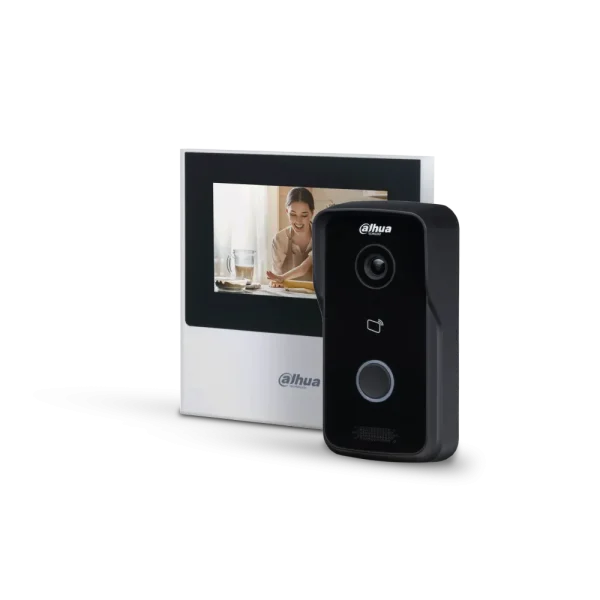 Комплект Dahua Mіні DHI-VTH2611L-WP 4.3" Wi-Fi + DHI-VTO2111D-P-S3