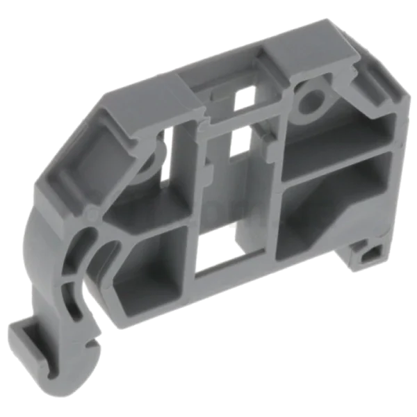 Стопор кінцевий безгвинтовий шириною 6 мм для DIN-рейки 35 мм WAGO