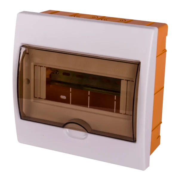 Корпус пластиковий 8-модульний вбудований Enext e.plbox.stand.w.08k