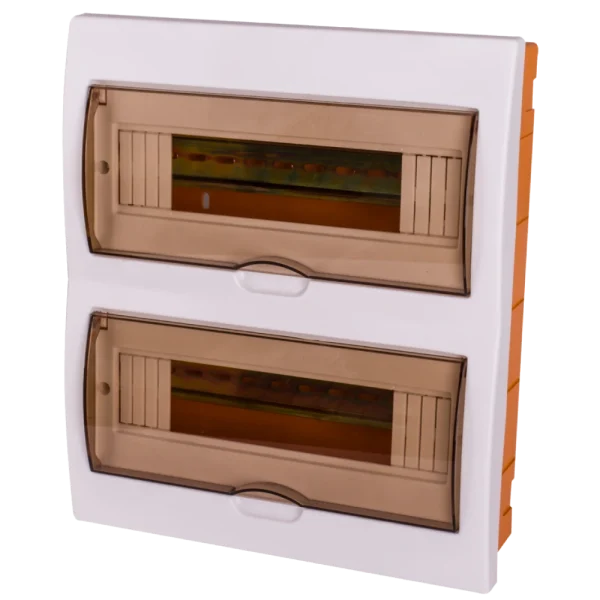 Корпус пластиковий 24-модульний вбудований Enext e.plbox.stand.w.24k