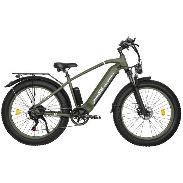 Електровелосипед 2E EB19 26" темно-зеленый